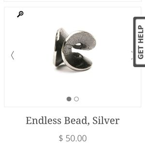 Trollbeads Endless Bead, Silver
